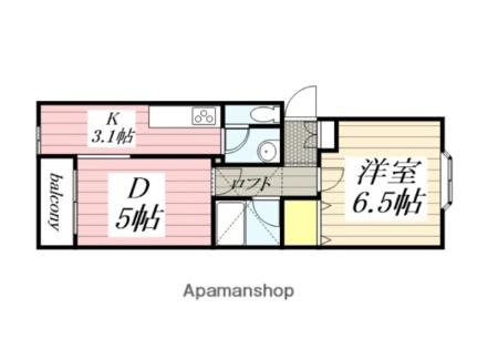 ＫＡＹコーポカシマＢ棟 202 ｜ 茨城県鹿嶋市厨３丁目（賃貸アパート1LDK・2階・39.74㎡） その2