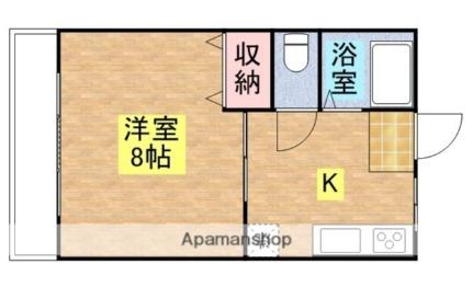 ルンヴィーニ 202 ｜ 栃木県那須塩原市井口（賃貸アパート1K・2階・27.80㎡） その2