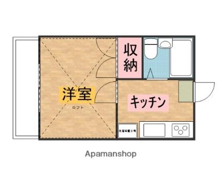 クレストフジ 203｜栃木県矢板市中(賃貸アパート1K・2階・19.87㎡)の写真 その2