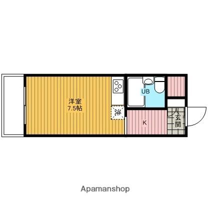 パークヒルズ高砂 307｜埼玉県さいたま市浦和区高砂２丁目(賃貸マンション1R・3階・19.44㎡)の写真 その2