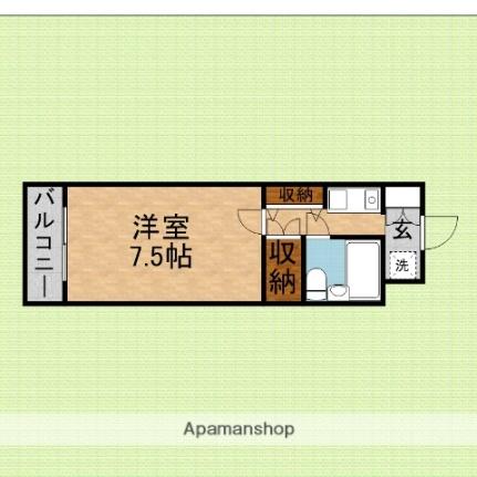 リバティパレス 115｜埼玉県富士見市東みずほ台３丁目(賃貸マンション1K・1階・21.00㎡)の写真 その2