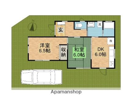 埼玉県久喜市本町８丁目(賃貸一戸建2DK・1階・44.99㎡)の写真 その2