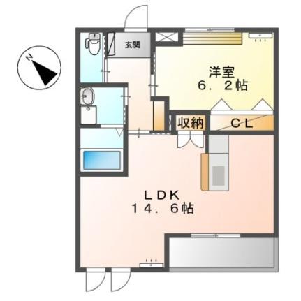 コンフィード 00202｜埼玉県加須市外川(賃貸アパート1LDK・2階・50.00㎡)の写真 その2