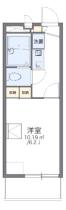 レオパレスアムール 112 ｜ 埼玉県春日部市粕壁東６丁目（賃貸マンション1K・1階・19.87㎡） その2