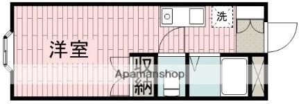 埼玉県川越市六軒町２丁目（賃貸マンション1R・2階・19.44㎡） その2