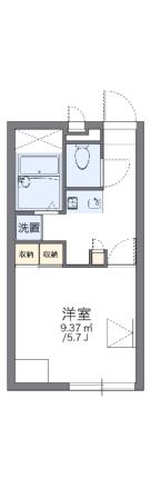 レオパレスリンデンバウム 205｜埼玉県坂戸市千代田３丁目(賃貸アパート1K・2階・20.28㎡)の写真 その2