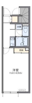 レオネクストインデムフェルド 105 ｜ 埼玉県日高市大字高萩（賃貸アパート1K・1階・27.44㎡） その2