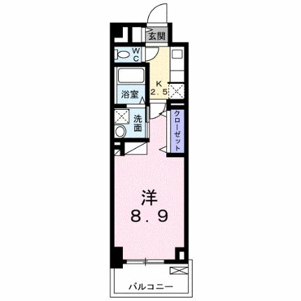 アルカディアIX 402｜埼玉県飯能市栄町(賃貸マンション1K・4階・30.98㎡)の写真 その2