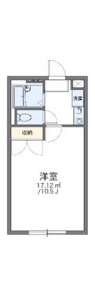 レオパレスフローラ 106｜千葉県八千代市下市場２丁目(賃貸マンション1K・1階・26.49㎡)の写真 その2