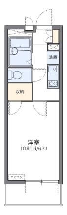 レオパレスフィロソフィア 403｜神奈川県川崎市中原区小杉町３丁目(賃貸マンション1K・4階・20.81㎡)の写真 その2