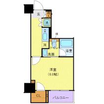 ＸＥＢＥＣ千鳥町 402 ｜ 東京都大田区千鳥２丁目（賃貸マンション1K・4階・21.90㎡） その2