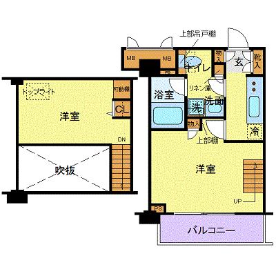 トーシンフェニックス五反田 703｜東京都品川区西五反田２丁目(賃貸マンション2K・7階・31.93㎡)の写真 その2