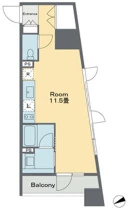 ベルファース戸越スタティオ 0702｜東京都品川区戸越１丁目(賃貸マンション1R・7階・31.90㎡)の写真 その2