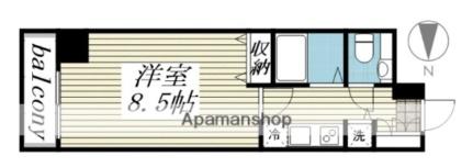 メゾン・ド・ヴィレ品川 1204｜東京都品川区北品川３丁目(賃貸マンション1K・12階・25.20㎡)の写真 その2