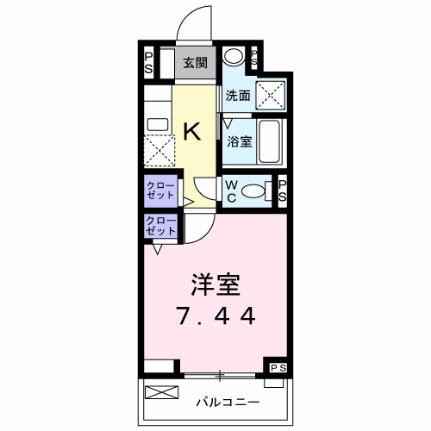 エスケーイリス 305｜東京都大田区大森東４丁目(賃貸マンション1K・3階・25.74㎡)の写真 その2