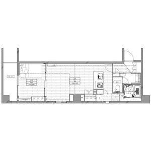 フロンティアテラス目黒 0411｜東京都目黒区下目黒１丁目(賃貸マンション1LDK・4階・45.57㎡)の写真 その2