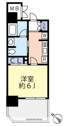 東京都葛飾区東新小岩１丁目(賃貸マンション1K・3階・23.84㎡)の写真 その2