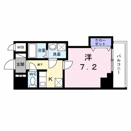 シエロ西竹の塚 702｜東京都足立区西竹の塚２丁目(賃貸マンション1K・7階・26.72㎡)の写真 その2