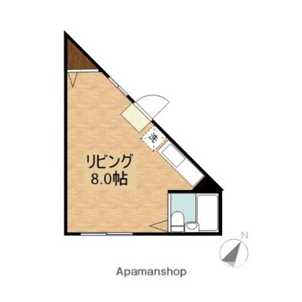 ドリームセブン ｜東京都国分寺市東恋ヶ窪４丁目(賃貸マンション1R・1階・21.00㎡)の写真 その2