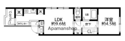 東京都小平市花小金井７丁目（賃貸アパート1LDK・2階・32.30㎡） その2