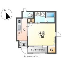 東京都小平市花小金井６丁目（賃貸アパート1K・1階・28.44㎡） その2