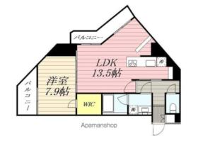 ＧＲＡＮＰＡＳＥＯ麻布十番 401 ｜ 東京都港区麻布十番３丁目（賃貸マンション1LDK・4階・53.16㎡） その2