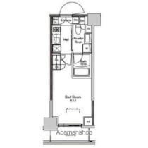 プラウドフラット門前仲町V 707 ｜ 東京都江東区冬木（賃貸マンション1K・7階・25.16㎡） その2