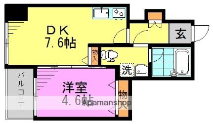 東京都杉並区高円寺南１丁目(賃貸マンション1DK・6階・32.85㎡)の写真 その2