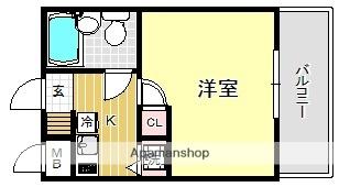 神奈川県川崎市宮前区南平台(賃貸マンション1K・3階・18.73㎡)の写真 その2