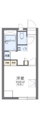 レオパレスフローラ 204 ｜ 神奈川県川崎市高津区久地４丁目（賃貸アパート1K・2階・20.28㎡） その2