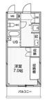 神奈川県横浜市都筑区富士見が丘(賃貸マンション1R・4階・22.40㎡)の写真 その2