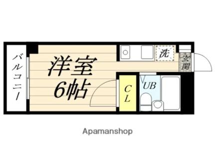 ヴェルドミール 505｜神奈川県川崎市川崎区池上新町２丁目(賃貸マンション1R・5階・18.54㎡)の写真 その2