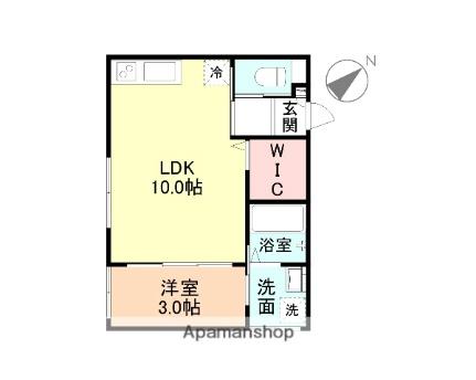 Ｆｅｌｉｃｅ千成町 203 ｜ 富山県富山市千成町（賃貸アパート1LDK・2階・32.27㎡） その2