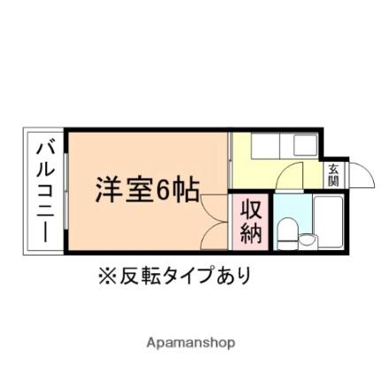 ＨＵハイツ（朋友ハイツ） 308 ｜ 富山県富山市安養坊（賃貸マンション1K・3階・16.70㎡） その2