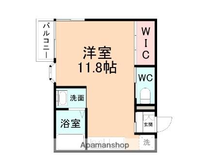 ライズ下奥井 101｜富山県富山市下奥井１丁目(賃貸アパート1R・1階・27.94㎡)の写真 その2