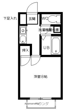 ローレルＹ＆Ｋ（ＲＥＧ） 101｜福井県福井市志比口１丁目(賃貸アパート1K・1階・26.30㎡)の写真 その2