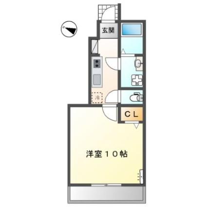 ＳＴコンフォール 101 ｜ 山梨県中巨摩郡昭和町河西（賃貸アパート1K・1階・31.57㎡） その2