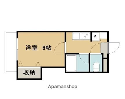 長野県伊那市西箕輪（賃貸マンション1K・2階・23.10㎡） その2