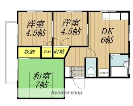 長野県飯田市座光寺（賃貸アパート3DK・2階・49.69㎡） その2