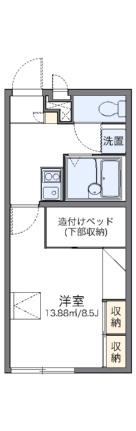 レオパレスシャンテ 104 ｜ 長野県諏訪市大字中洲（賃貸アパート1K・1階・23.18㎡） その2