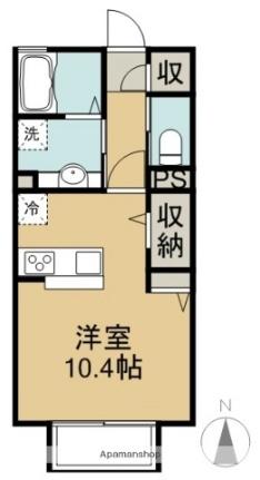 リーリエ  ｜ 長野県長野市青木島１丁目（賃貸アパート1R・2階・30.03㎡） その2