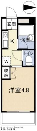 アトラスフォレスト 308｜長野県松本市開智２丁目(賃貸マンション1K・3階・16.72㎡)の写真 その2