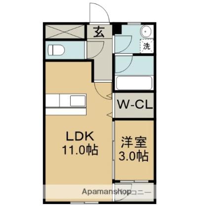 サンシャインリバーサイド ｜岐阜県瑞浪市和合町１丁目(賃貸マンション1LDK・3階・36.00㎡)の写真 その2