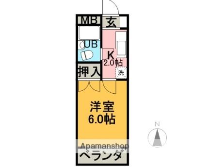 ハイツふみ 104｜岐阜県多治見市前畑町１丁目(賃貸アパート1K・1階・18.63㎡)の写真 その2