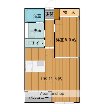 Ｓｏｌｅｉｌ  ｜ 岐阜県美濃加茂市西町６丁目（賃貸マンション1LDK・3階・40.00㎡） その2