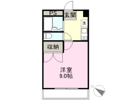 ロハシーＫ 204｜岐阜県可児市今渡(賃貸マンション1K・2階・23.18㎡)の写真 その2