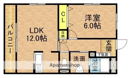 エステートII 303｜静岡県富士市横割本町(賃貸マンション1LDK・3階・46.63㎡)の写真 その2