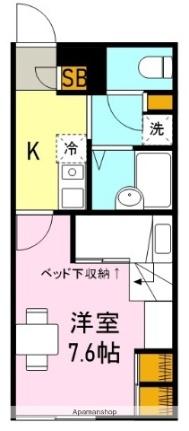 グレイスヒルズII 203｜静岡県富士市石坂(賃貸アパート1K・2階・21.81㎡)の写真 その2