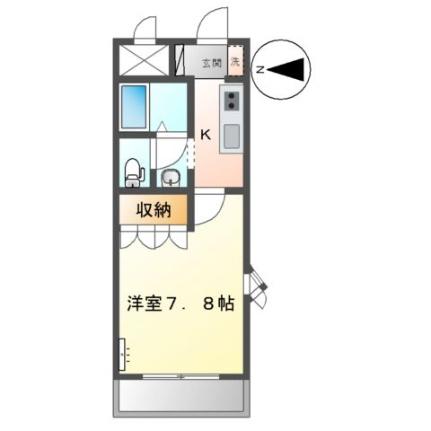 ロイヤルパレス花水木 101 ｜ 静岡県三島市千枚原（賃貸アパート1K・1階・24.75㎡） その2