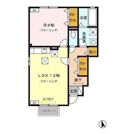 ローズコートＮＡＧＯＭＩ 101 ｜ 静岡県駿東郡長泉町納米里（賃貸アパート1LDK・1階・52.39㎡） その2